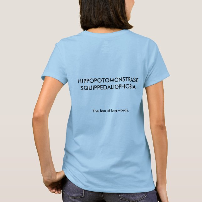 Funny Definition Design T-Shirt (Back)