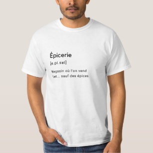 Funny definition of grocery store. T-Shirt
