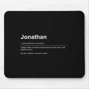 Funny Definition Quote For The Name Jonathan _ Mouse Pad