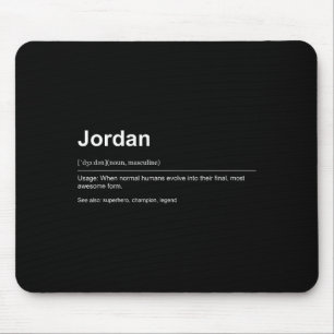 Funny Definition Quote For The Name Jordan _ Mouse Pad