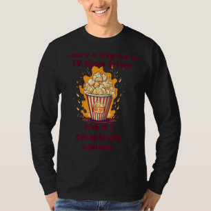 Funny Degree in TV Show trivia but Popcorn T-Shirt