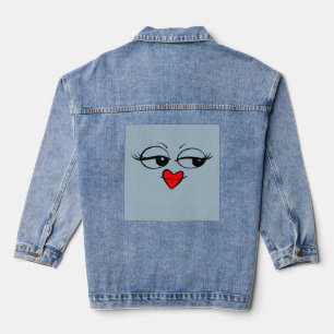 Funny  denim jacket