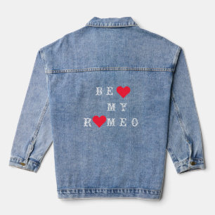 Funny Denim Jacket with Text - Customisable