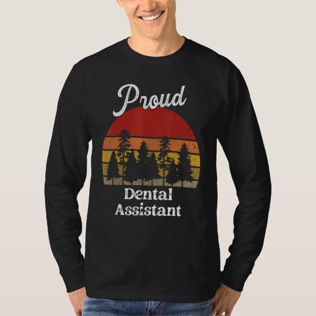 Funny Dental Assistant Shirts Job Title Profession (Front)