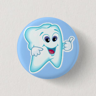 Funny Dental Hygienist 3 Cm Round Badge