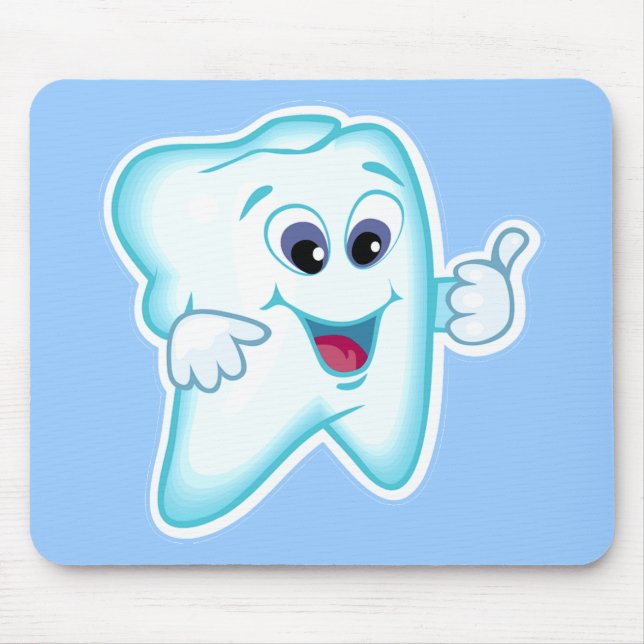 Funny Dental Hygienist Mouse Pad (Front)