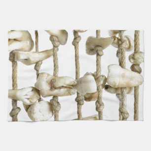 Funny Dental Photography Extracted Teeth Dentist Tea Towel