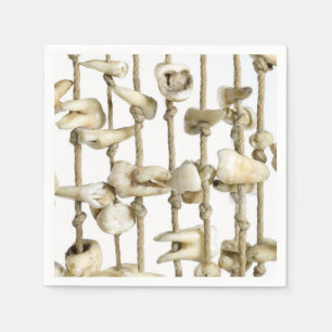 Funny Dental Photography Extracted Teeth Dentistry Napkin