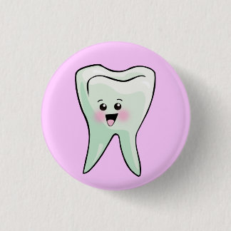Funny Dentist Dental Health 3 Cm Round Badge