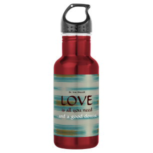 Funny Dentist Office Staff Custom Water Bottle