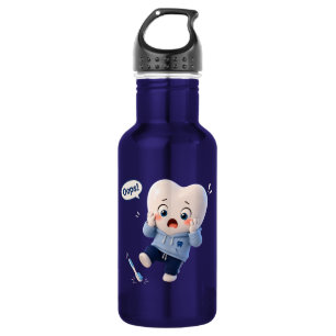 Funny Dentist Oops Tooth Stainless Steel Water Bot 532 Ml Water Bottle