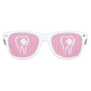 Funny Dentist Party Lucky Clover Teeth Kids Sunglasses