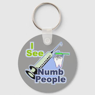 Funny Dentists and Hygienists Key Ring