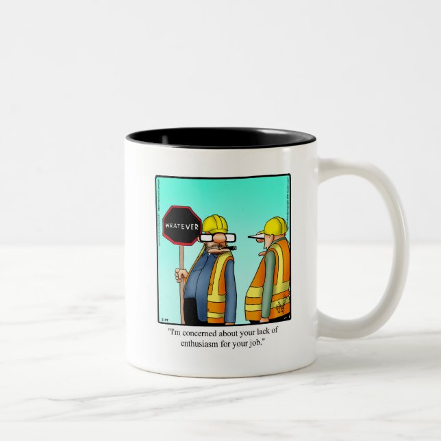 Funny Department Of Transportation Humour Mug (Right)