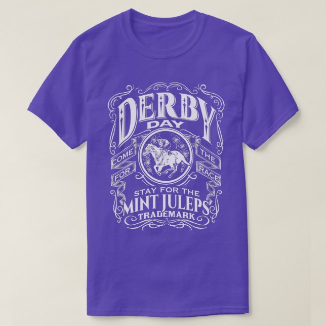 Funny Derby Day and mint juleps Kentucky horse rac T-Shirt (Design Front)