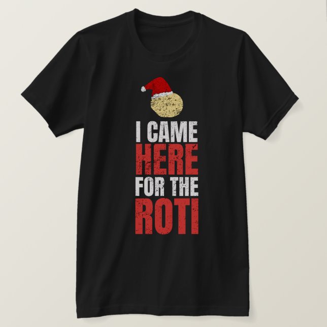 Funny Desi Christmas T-Shirt (Design Front)