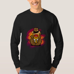 Funny Detective Duck Pullover