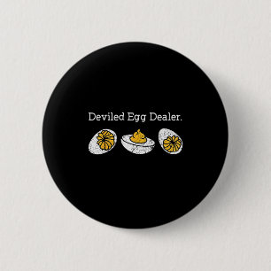Funny Deviled Egg Er Thanksgiving  6 Cm Round Badge