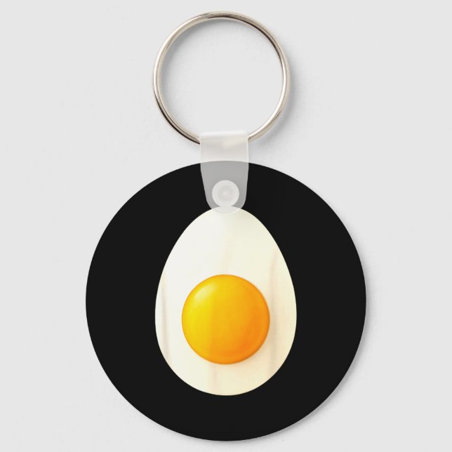 Funny deviled egg halloween costume group family key ring (Front)