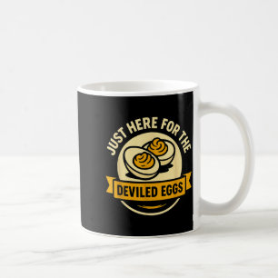 Funny Deviled Eggs Thanksgiving Food Humor  Coffee Mug