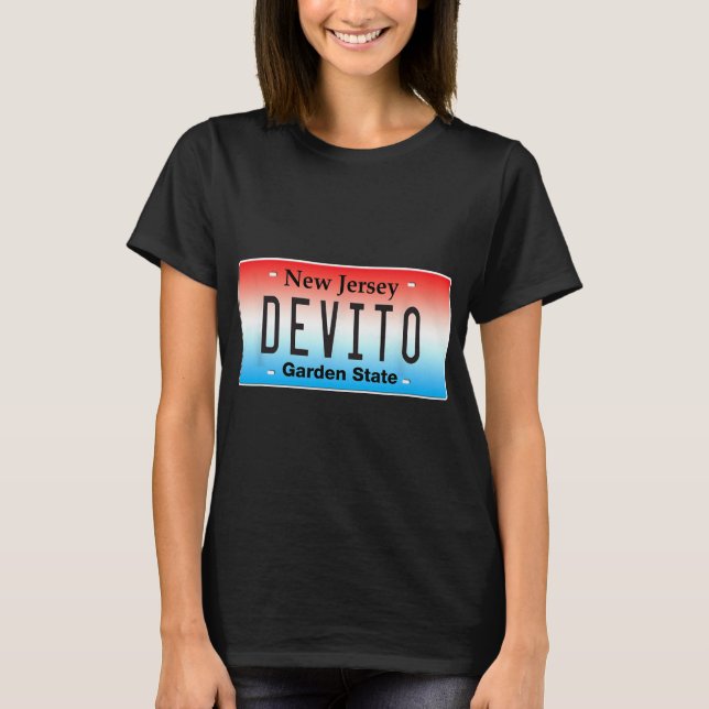 Funny Devito New Jersey Italian American Nj Cutlet T-Shirt (Front)