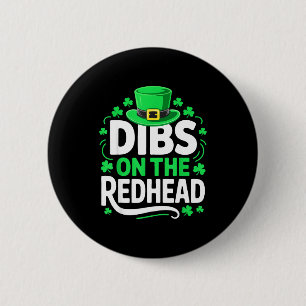 Funny Dibs Redhead Funny Men Women 6 Cm Round Badge