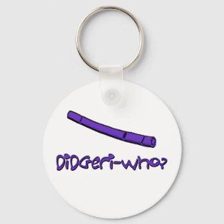 Funny didgeridoo key ring