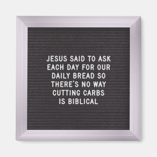 Funny Diet Quotes - Letter Board Magnet 2.3