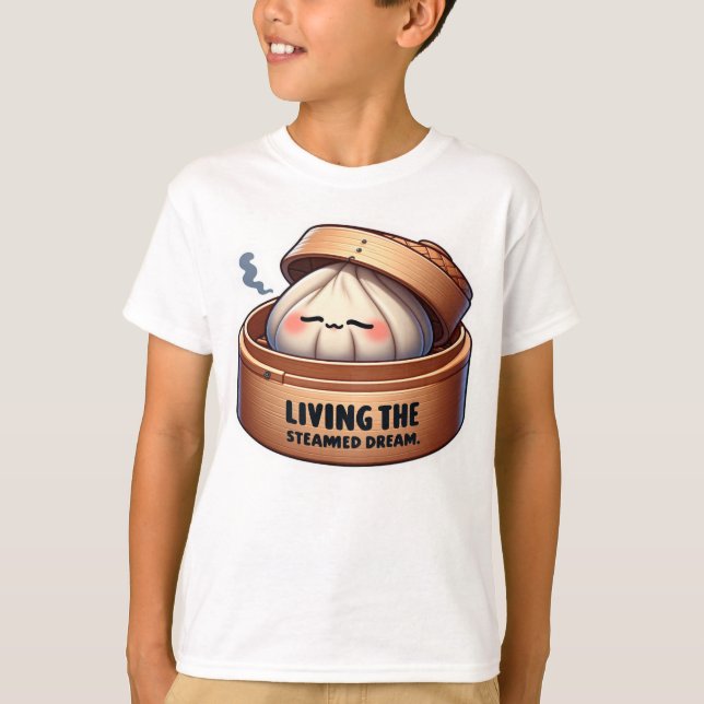 Funny Dim Sum  T-Shirt (Front)