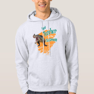 Funny Dinosaur Best Teacher in the Classroom  Hoodie
