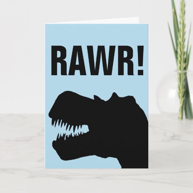 FUNNY DINOSAUR BIRTHDAY CARDS (Front)