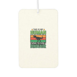 Funny Dinosaur Human Costume Halloween Car Air Freshener