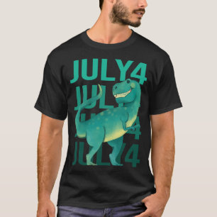 Funny Dinosaur - July 4 4th 04 T-Shirt