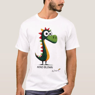 Funny Dinosaur MIND BLOWN - By Design Unique T-Shirt