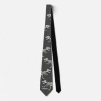 Funny Dinosaur Old Fossil Neck Tie