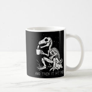 Funny Dinosaur Skeleton Costume Goth Men Women Hal Coffee Mug