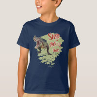 Funny Dinosaur Stop Clicking