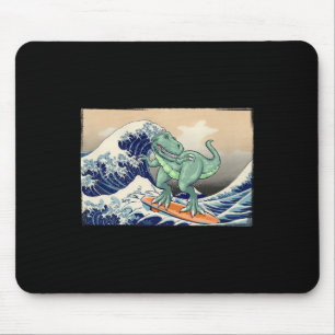 Funny Dinosaur, T Rex Surfing, Dinosaur Art, Dinos Mouse Pad