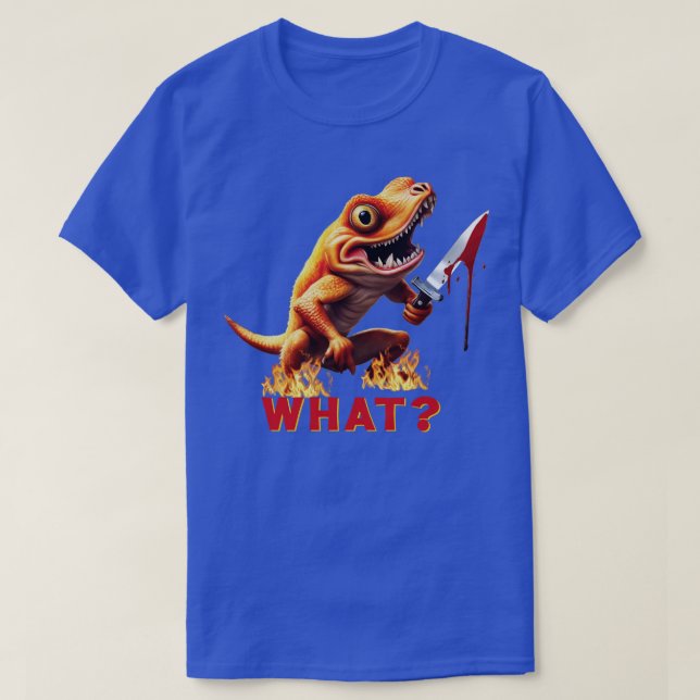 Funny Dinosaur T-Shirt (Design Front)