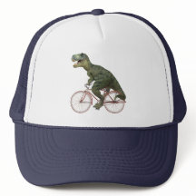 Funny Dinosaur TRex Bicycle  T-Shirt