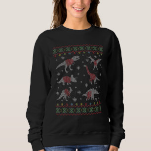 Funny Dinosaurs Christmas Ugly Christmas Sweater
