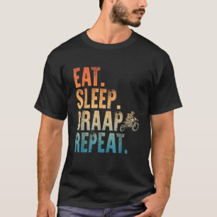Funny Dirt Bike Art For Men Women Motocross Biking T-Shirt