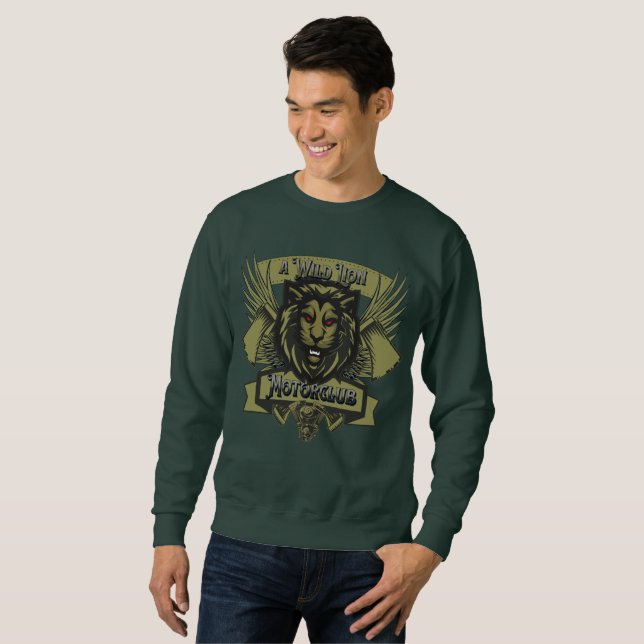 Funny Dirt Bike club , Elegant and Cool dad gift Sweatshirt (Front Full)