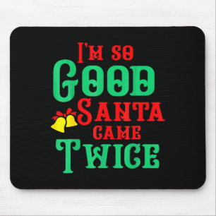 Funny Dirty Naughty Inappropriate Christmas Mouse Pad