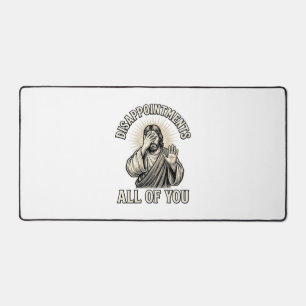 Funny Disappointments All of You Vintage Engraving Desk Mat