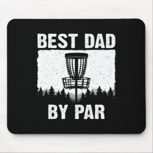 Funny Disc Golf Art For Men Dad Disc Golf Player D Mouse Pad