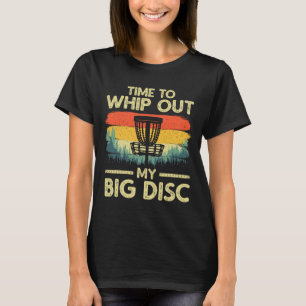 Funny Disc Golf Art For Men Women Flying Disc Spor T-Shirt