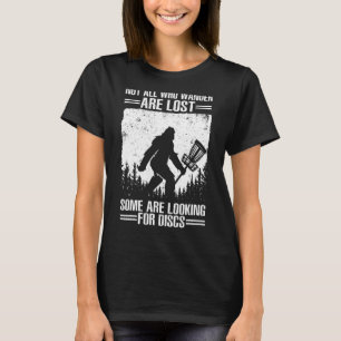 Funny Disc Golf Art For Men Women Kids Disc Golf P T-Shirt