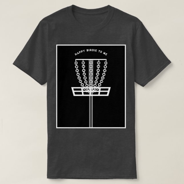 Funny Disc Golf Birthday T-Shirt (Design Front)