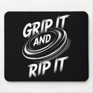 Funny Disc Golf Design For Men Women Disc Golf Pla Mouse Pad